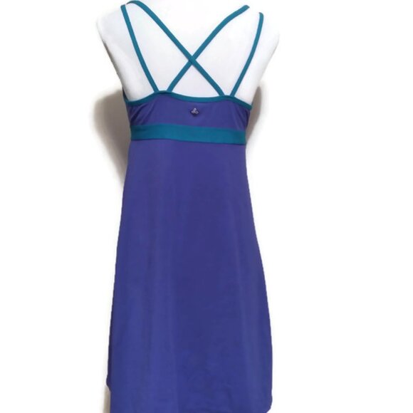 Prana Halter Top Built in Shelf Bra Active Dress - Picture 4 of 6